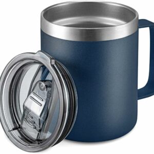 Stainless Steel Insulated Coffee Mug 12Oz with Handle